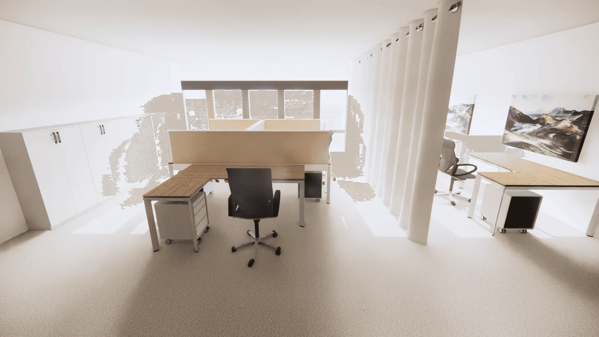 Open-Space-Bürofläche, Pilsting