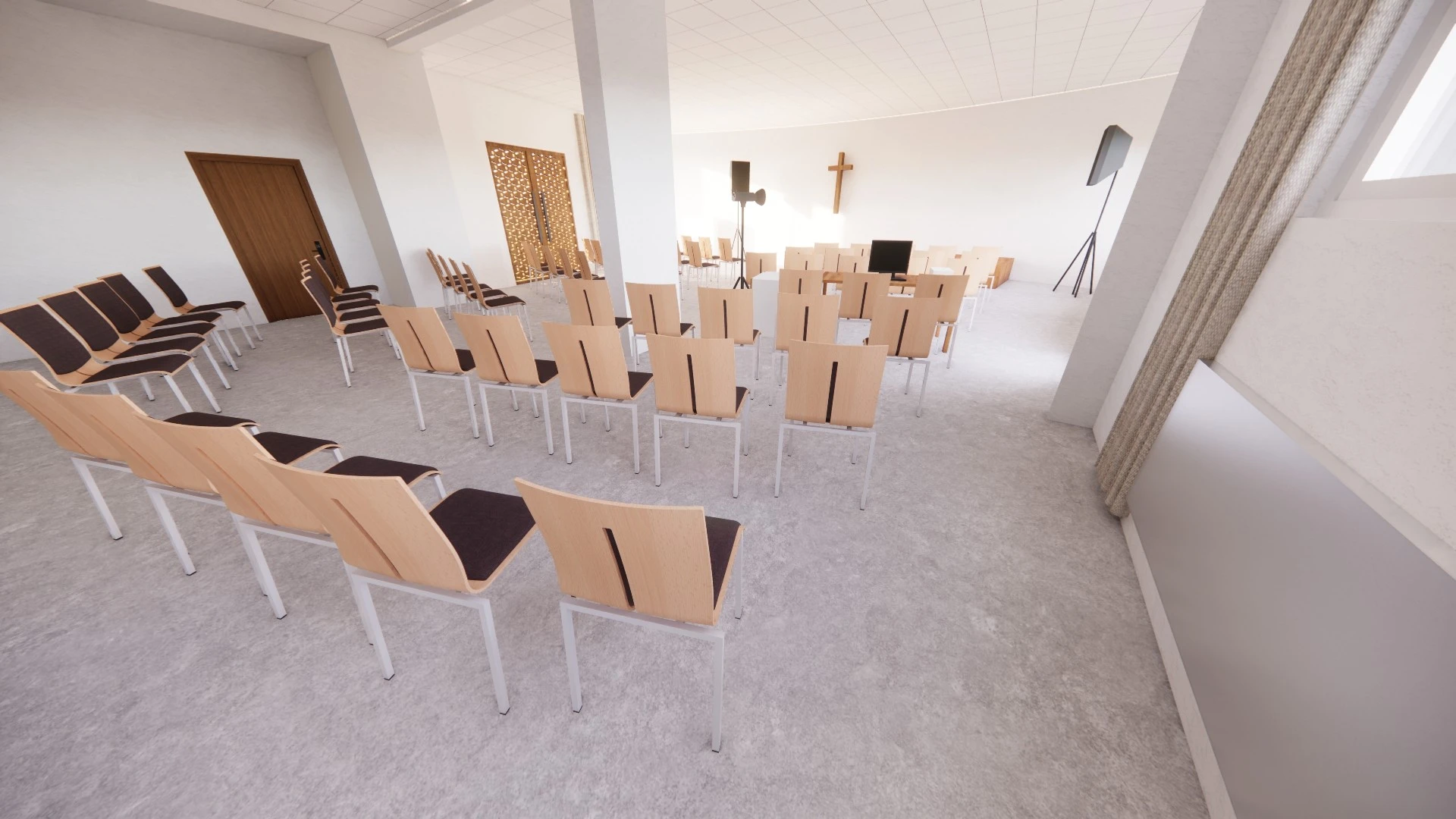 Teilbarer Gemeindesaal, Biberach an der Riß