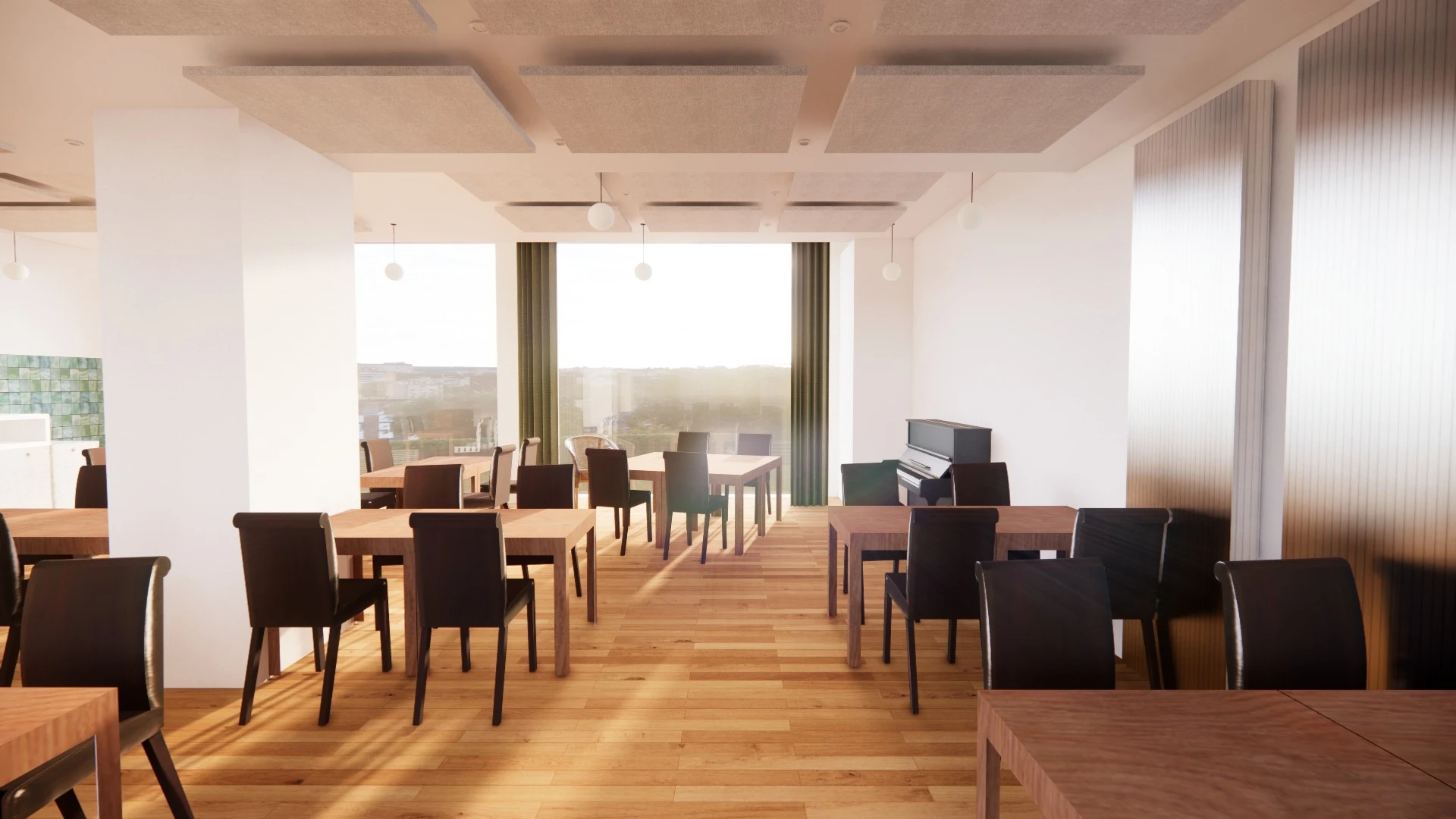 Café in einer Berliner Orangerie