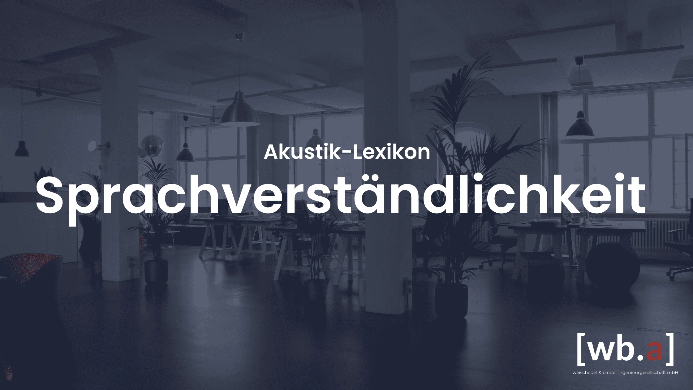 Sprachverständlichkeit