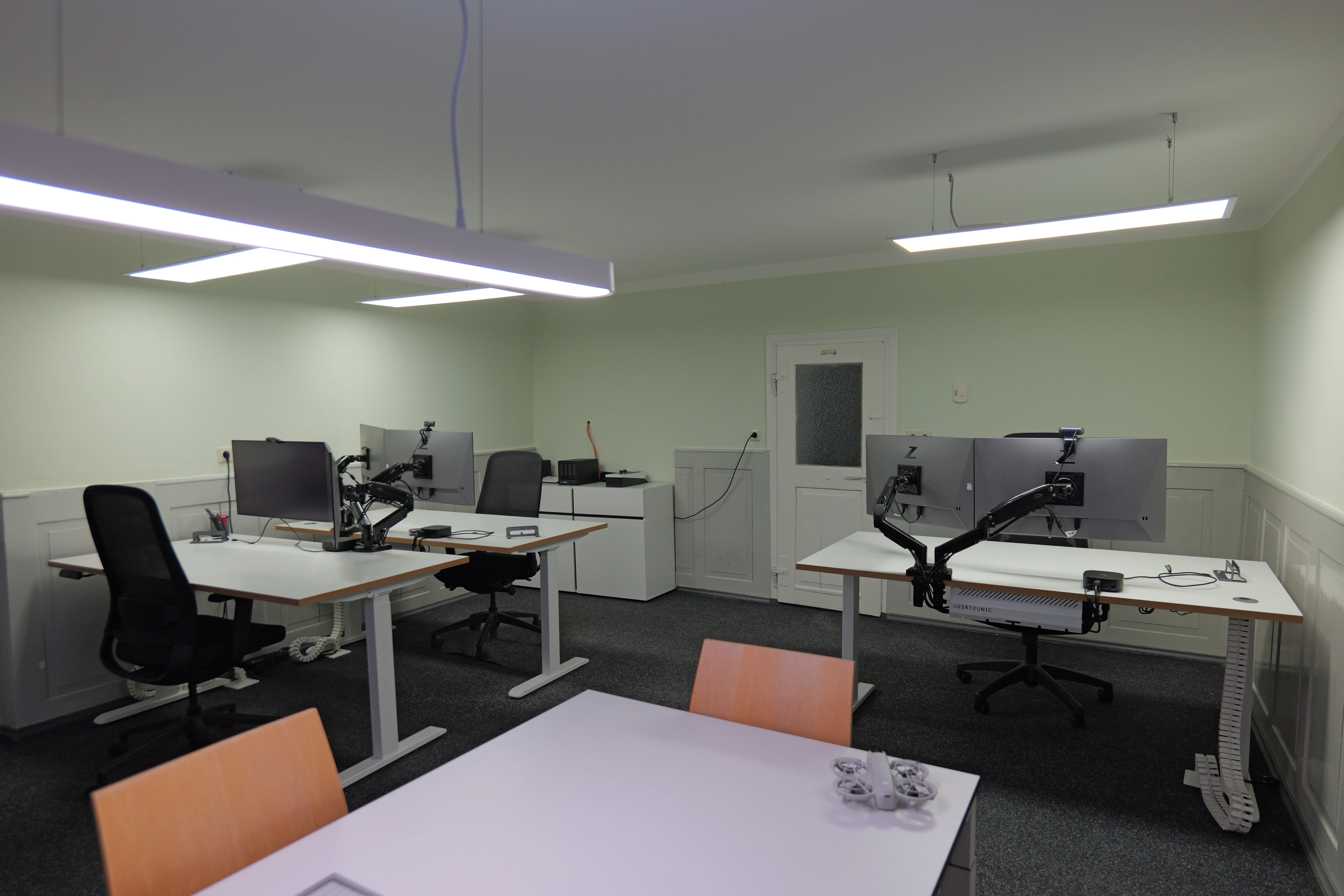 Arbeitsplätze in unserem Büro in Dinkelsbühl